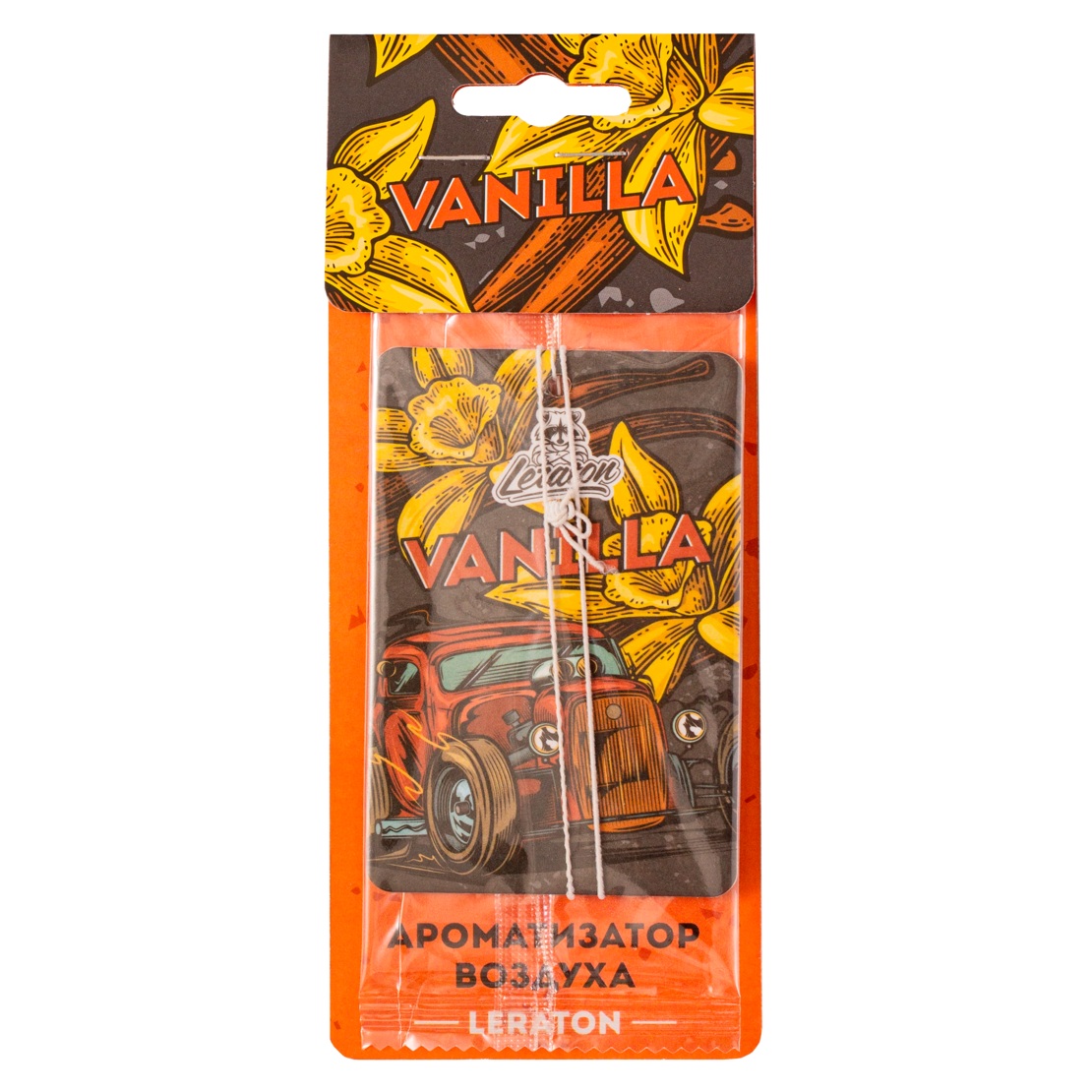 Ароматизатор подвесной LERATON VANILLA (25 шт)